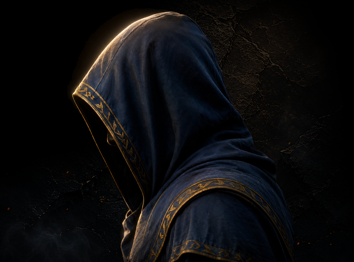 Fragments of Chaos hooded character